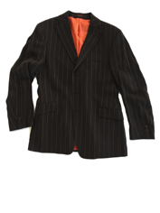 Brown striped jacket